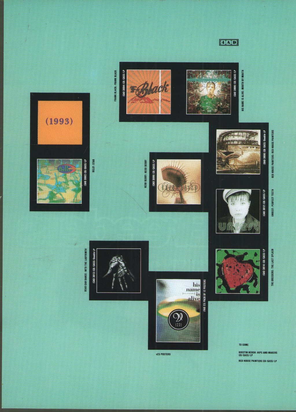 Breeders - Cannonball - Flyer