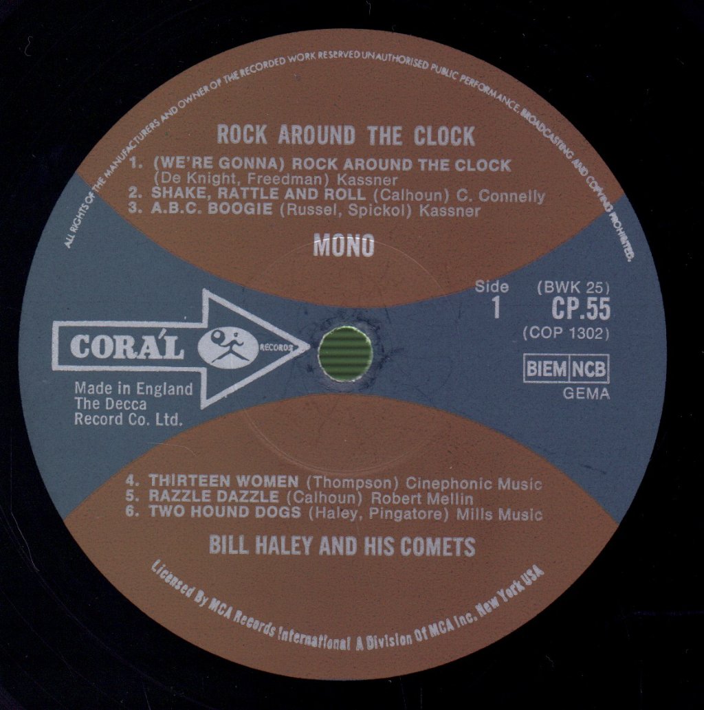 Bill Haley And His Comets - Rock Around The Clock - Lp