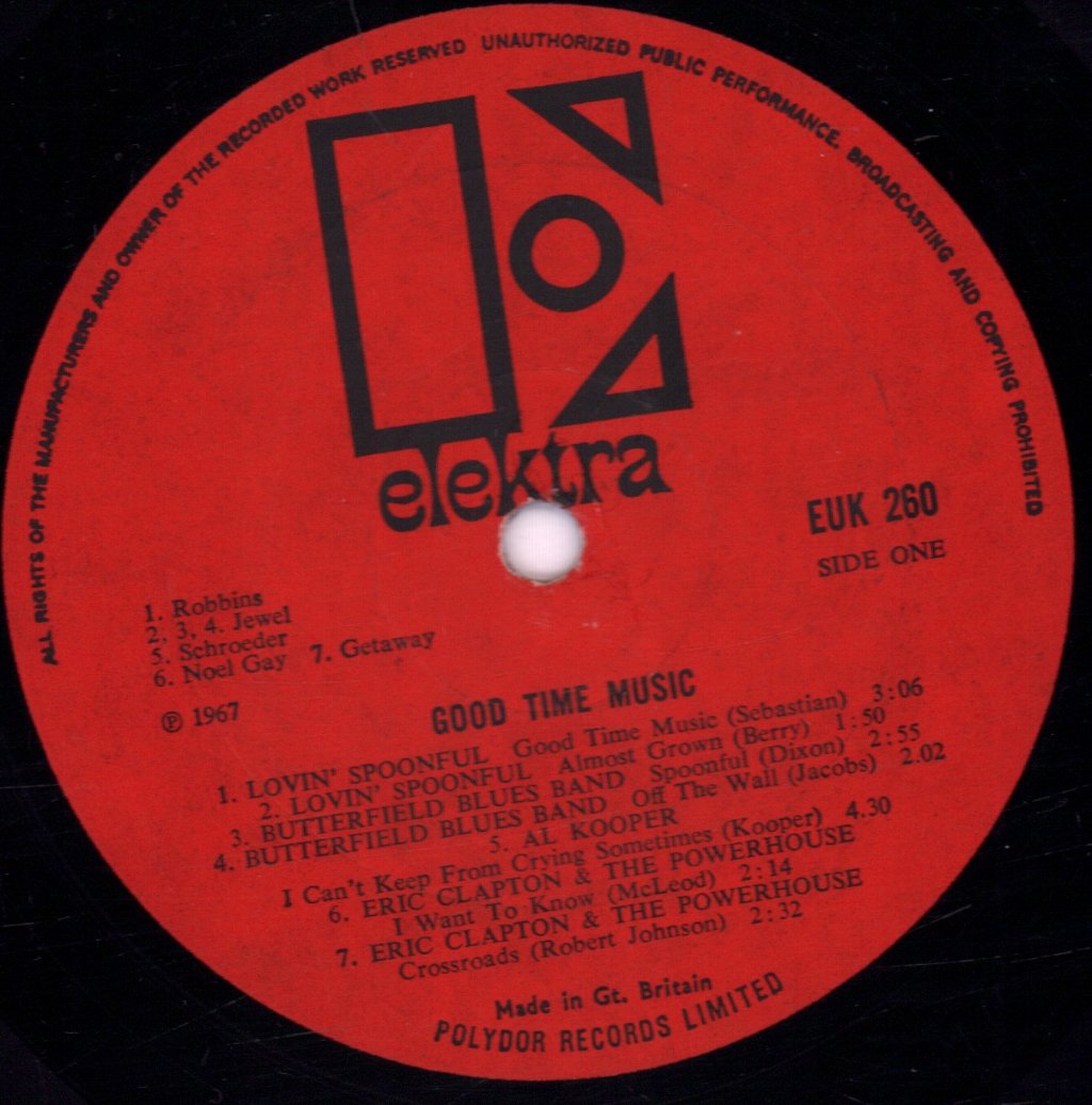 Various Artists - Good Time Music - Lp