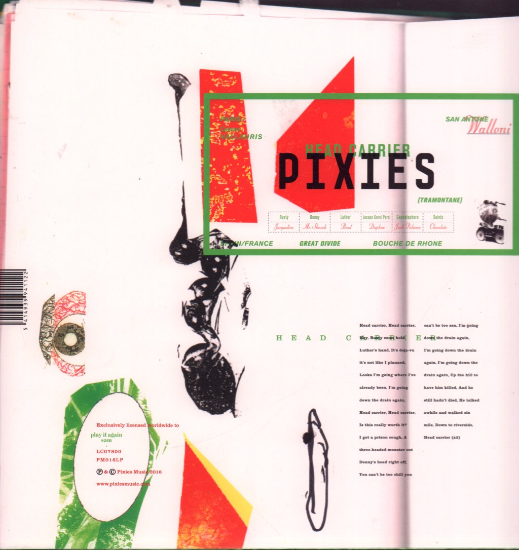 Pixies - Head Carrier - Lp