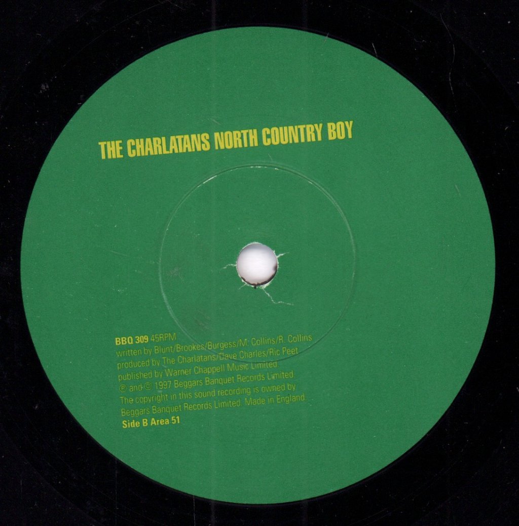 Charlatans (Uk Group) - North Country Boy - 7 Inch