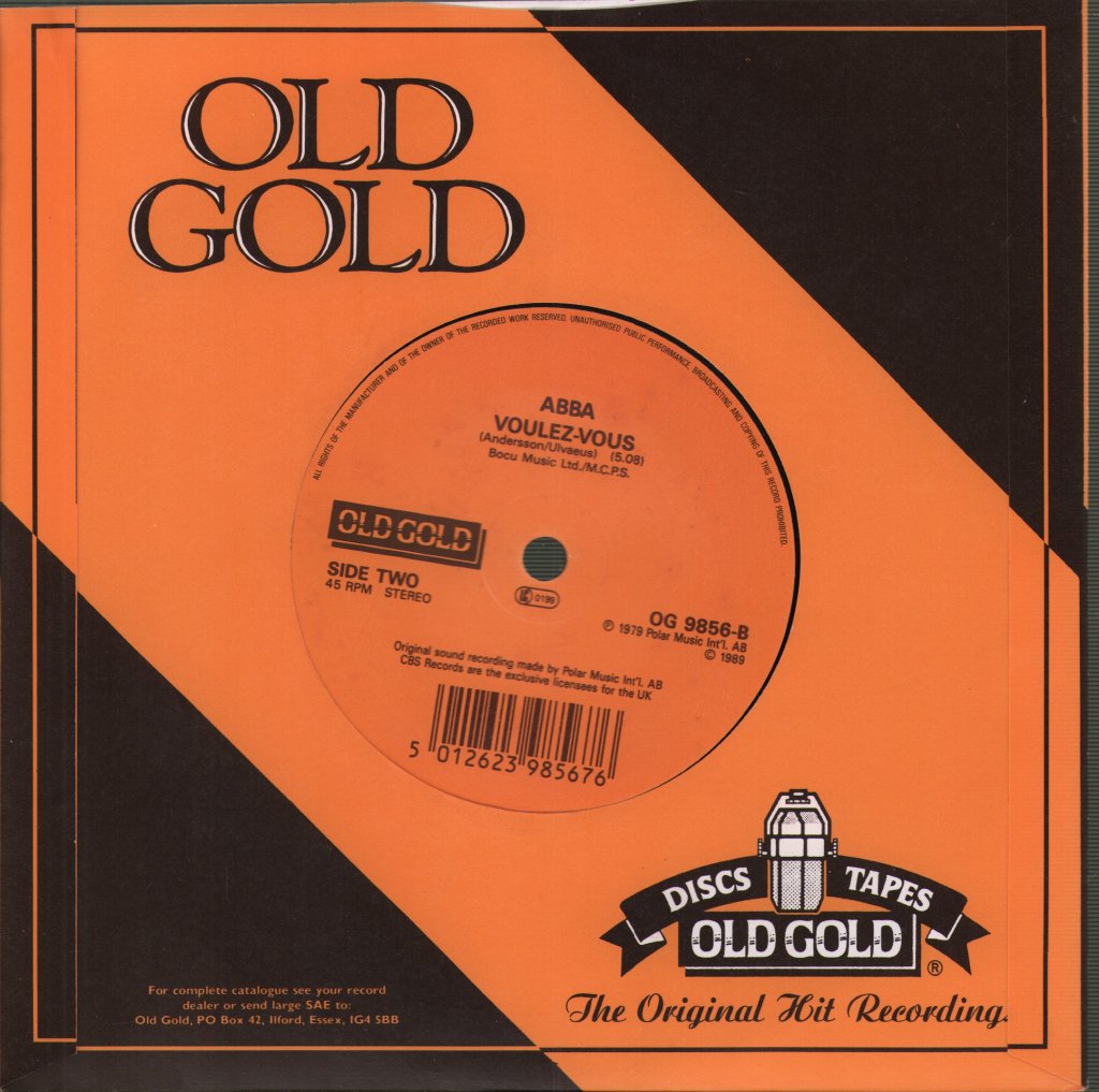 ABBA - Angeleyes/Voulez-Vous - 7 Inch
