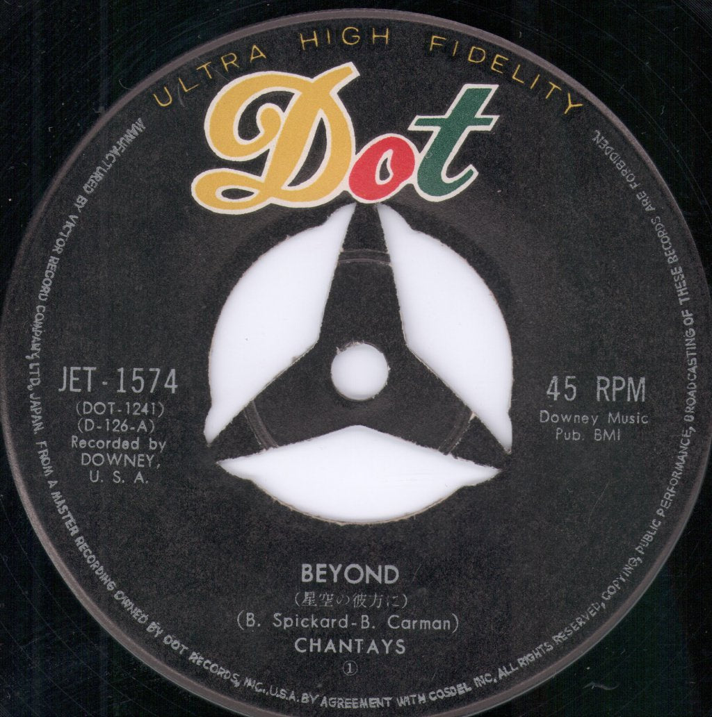 Chantays - Beyond / I'll Be Back Someday - 7 Inch