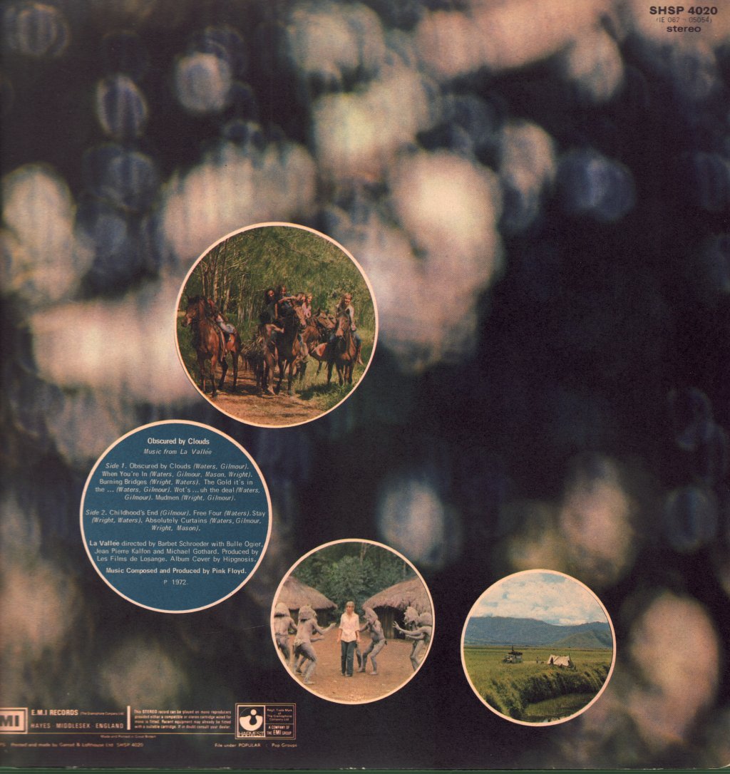 Pink Floyd - Obscured By Clouds - Lp