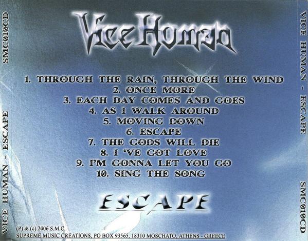 Vice Human - Escape - Cd