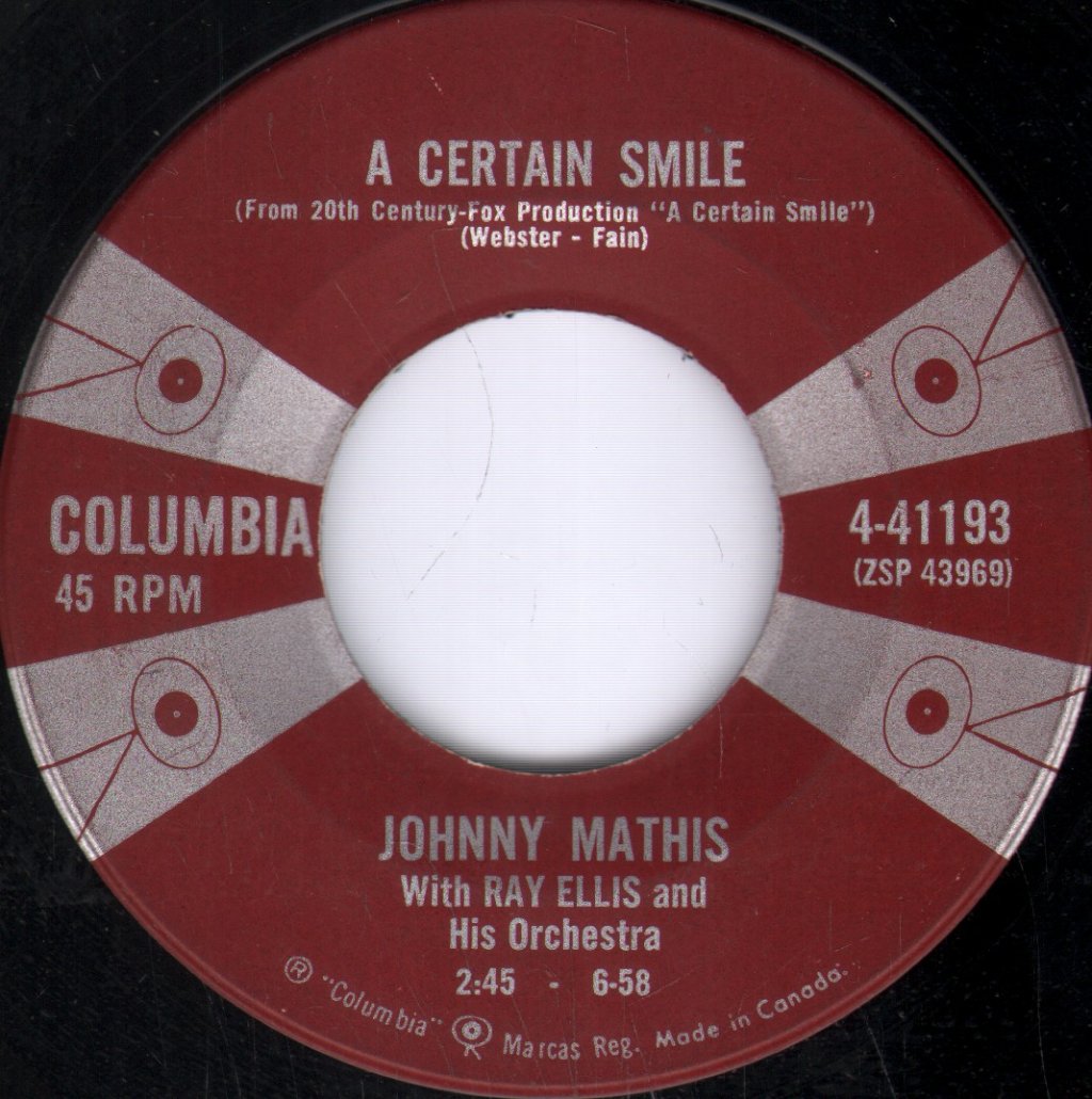 Ray Ellis And His Orchestra - A Certain Smile / Let It Rain - 7 Inch