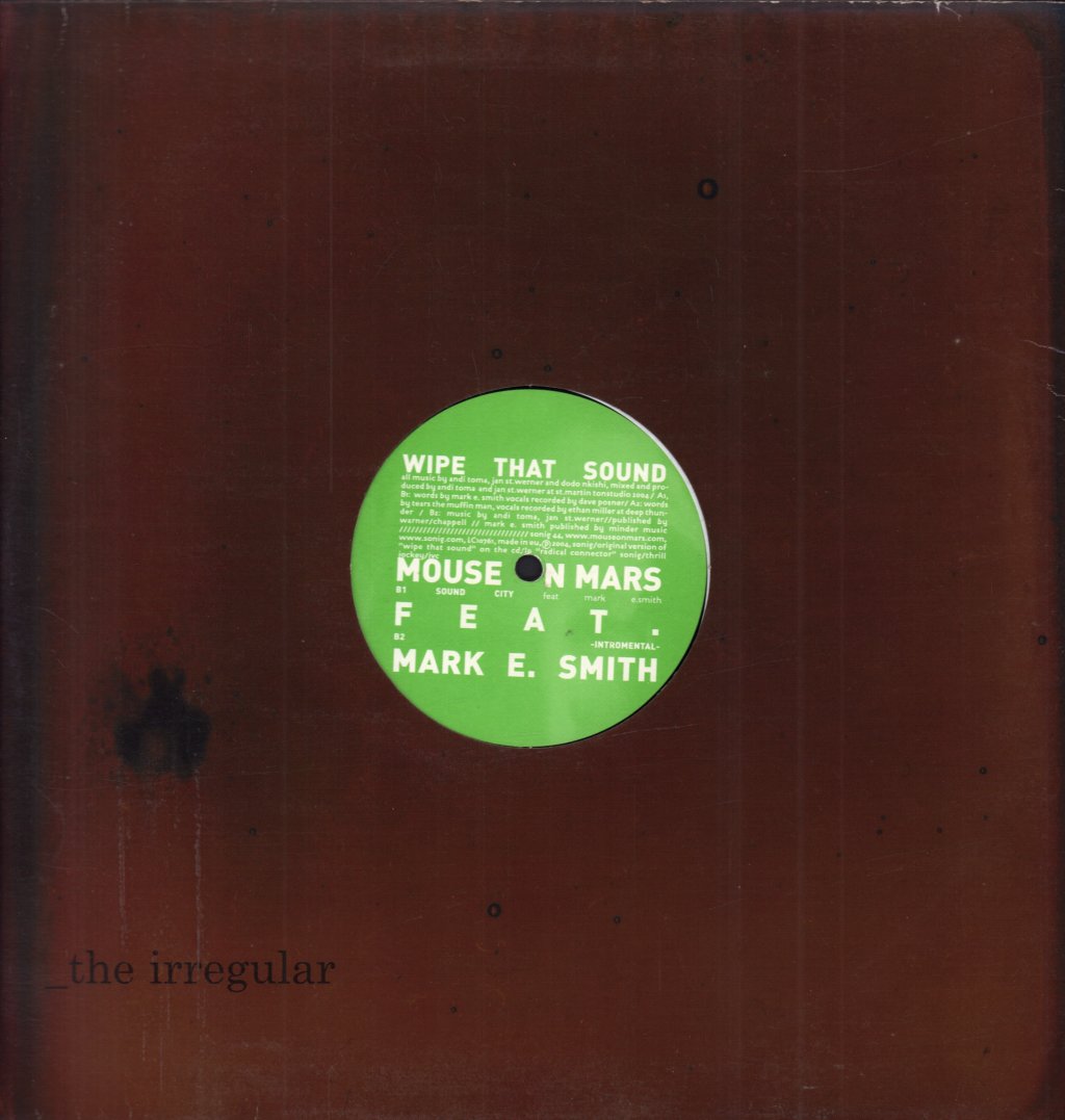 Mouse On Mars Feat. Mark E. Smith - Wipe That Sound - 12 Inch