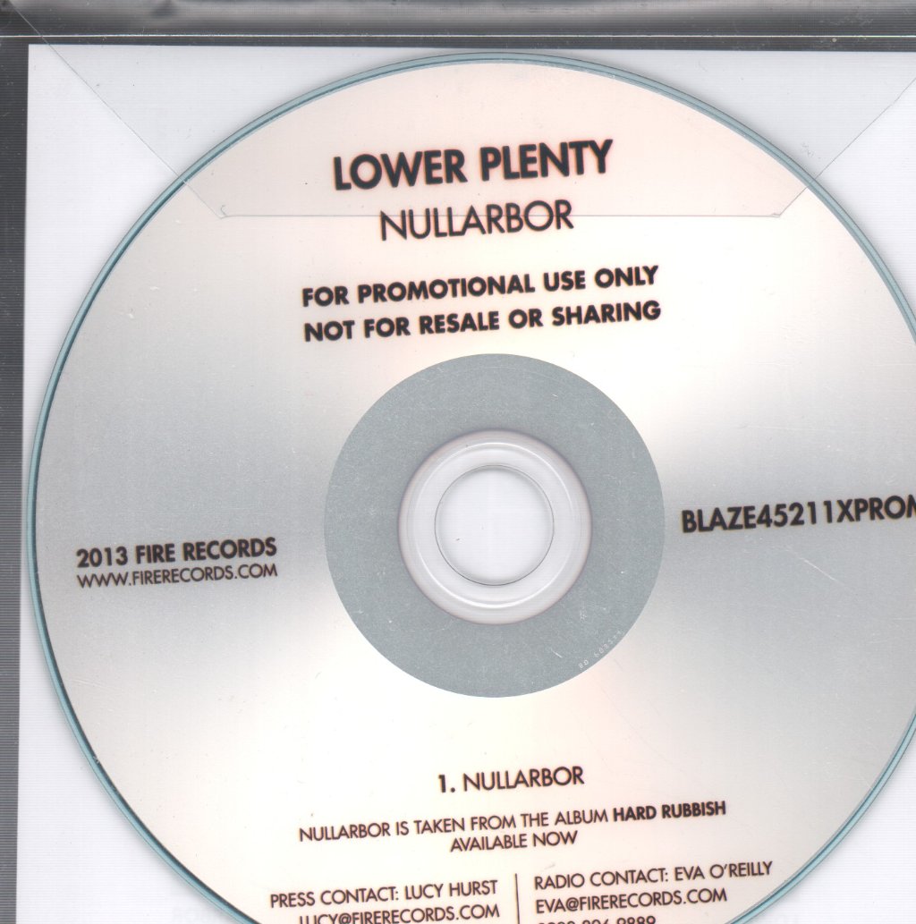 Lower Plenty - Nullarbor - Cdr