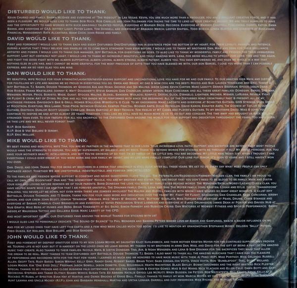 Disturbed - Immortalized - Double Lp