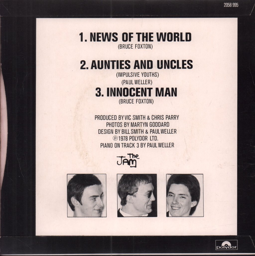 Jam - News Of The World - 7 Inch