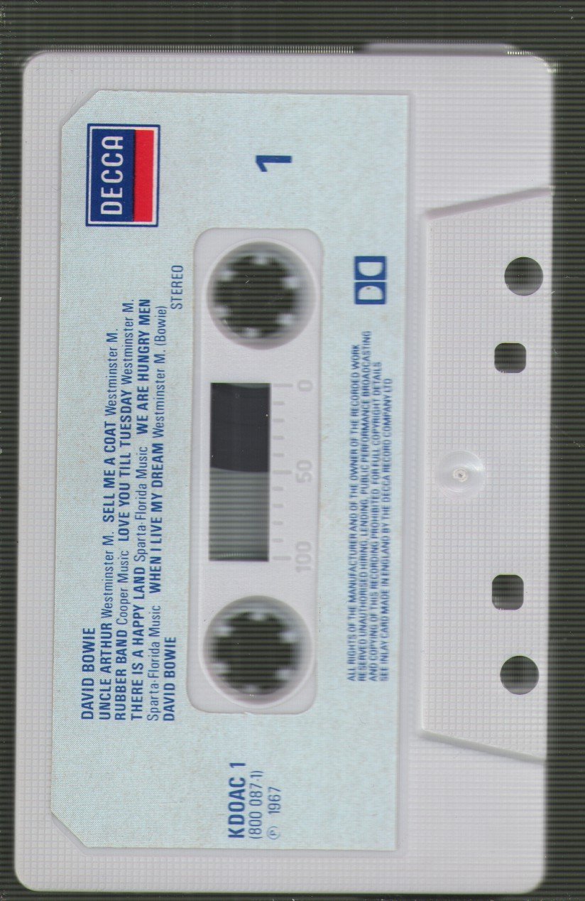 David Bowie - David Bowie - Cassette