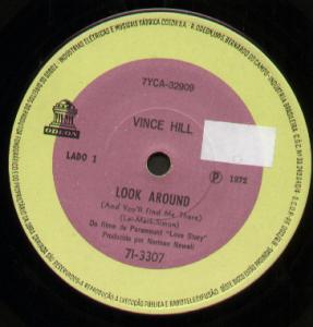 Vince Hill - Look Around - 7 Inch
