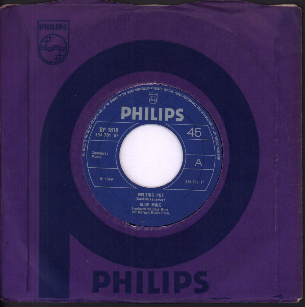 Blue Mink - Melting Pot - 7 Inch