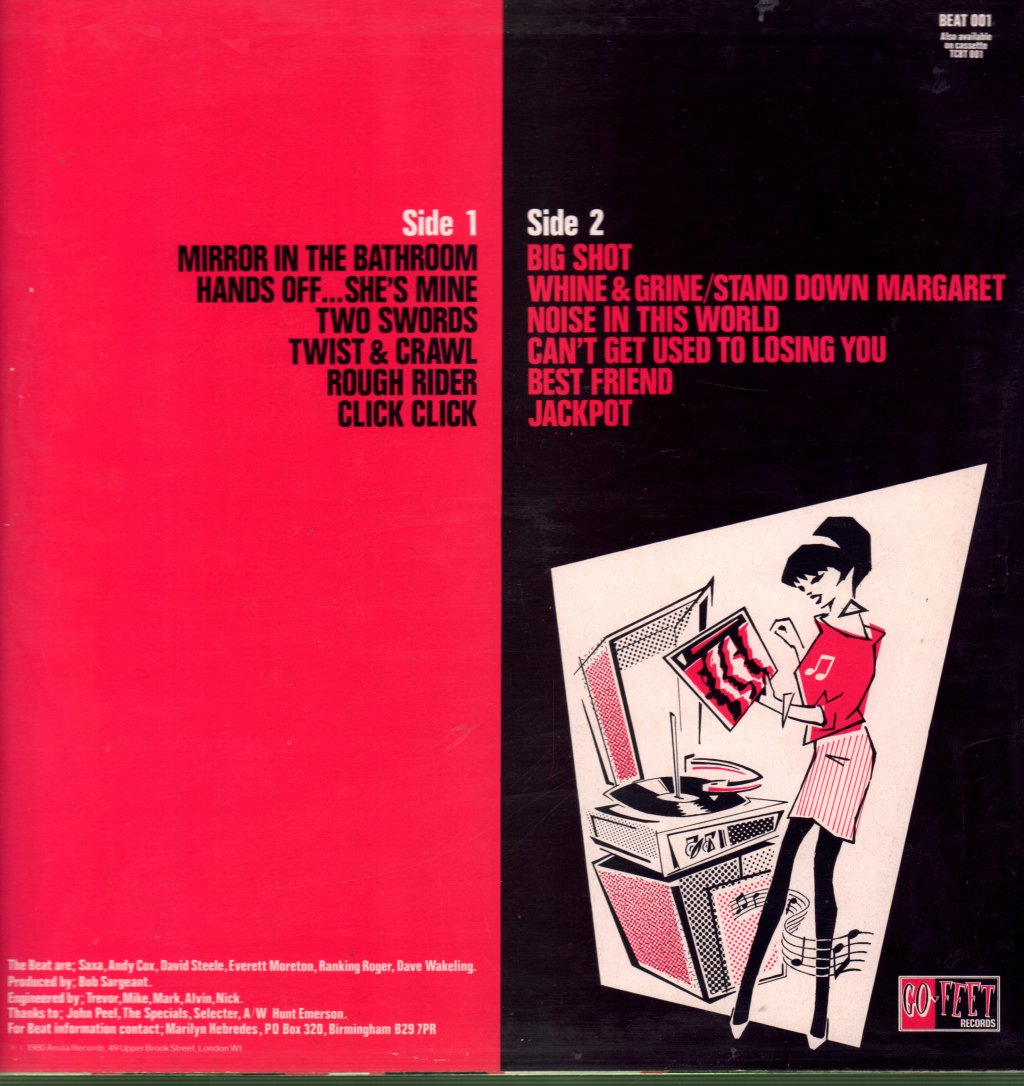 Beat - I Just Can't Stop It - Lp