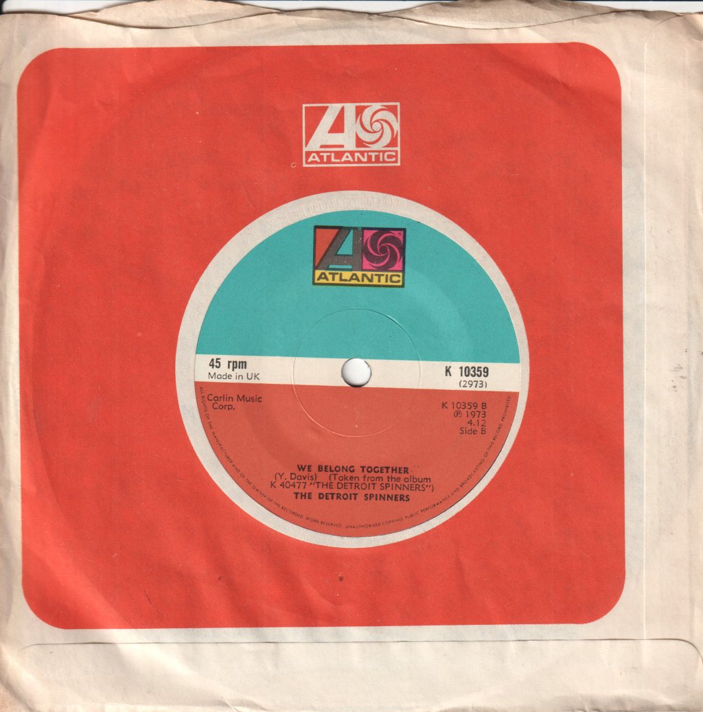 Detroit Spinners - Ghetto Child - 7 Inch