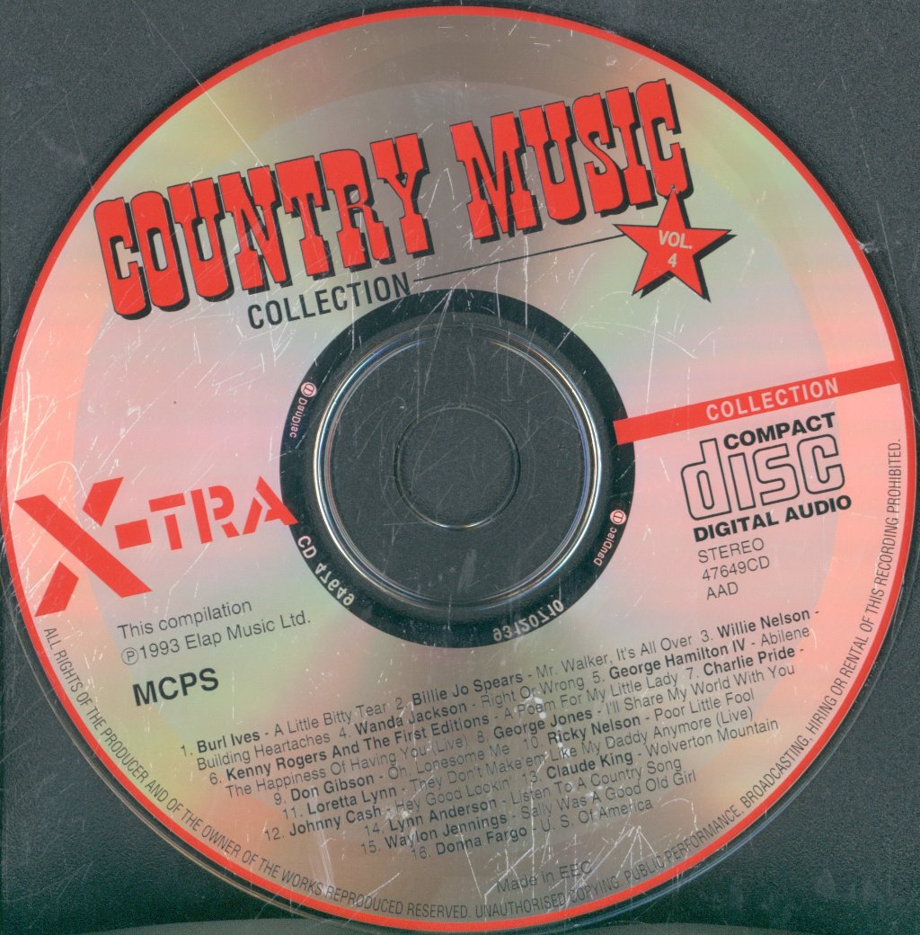 Various Artists - Country Music Collection Vol. 4 - Cd