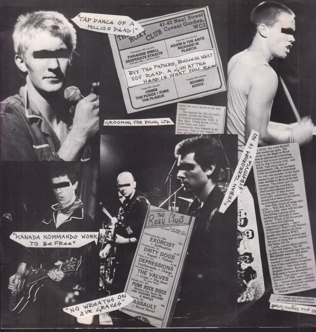 Crisis (Punk Group) - Hymns Of Faith - Lp