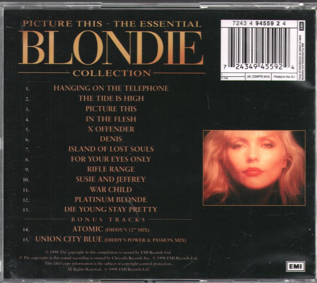 Blondie - Picture This - The Essential Blondie Collection - Cd