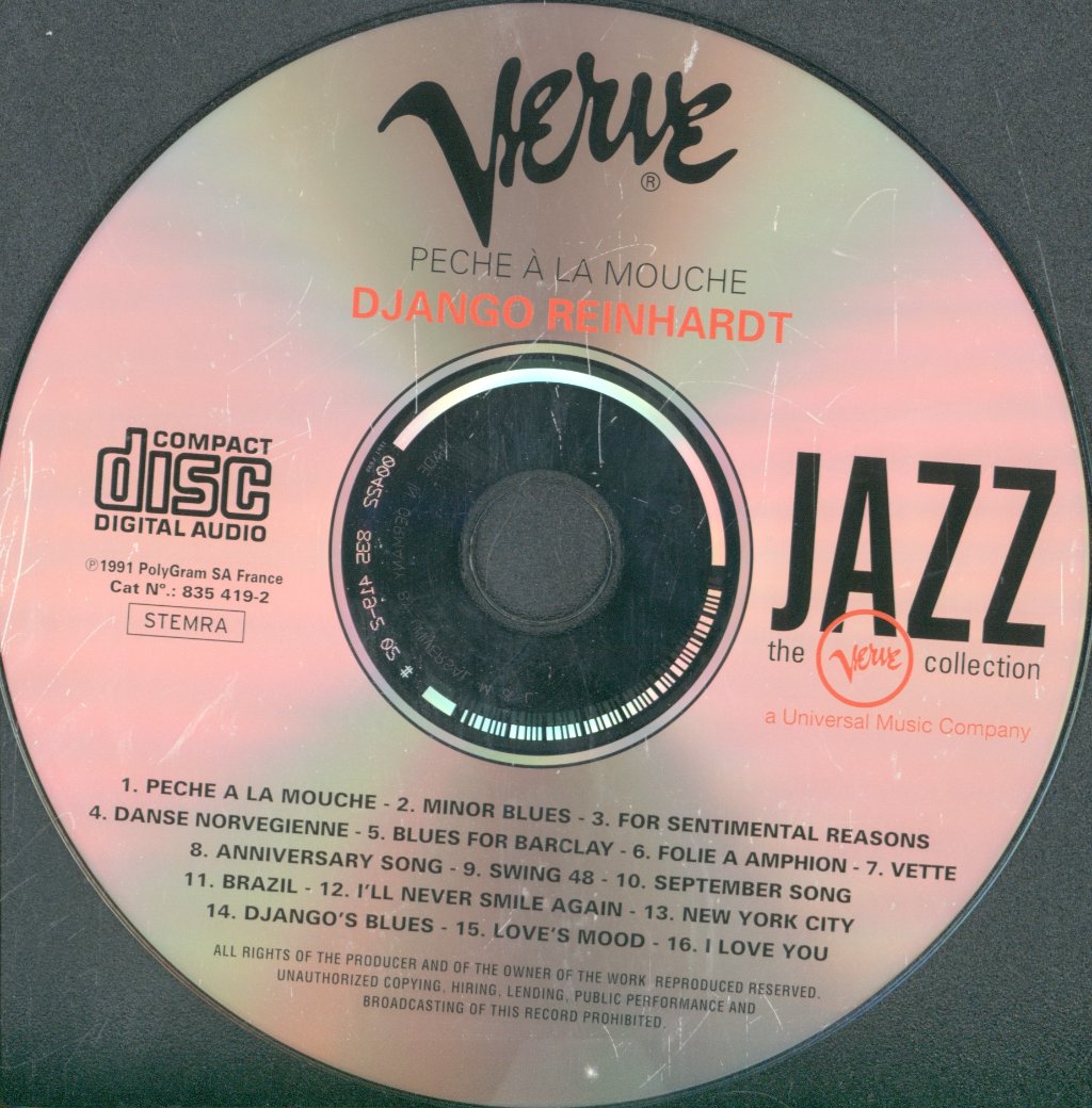 Django Reinhardt - Pêche à La Mouche - Vol. 1 - Cd