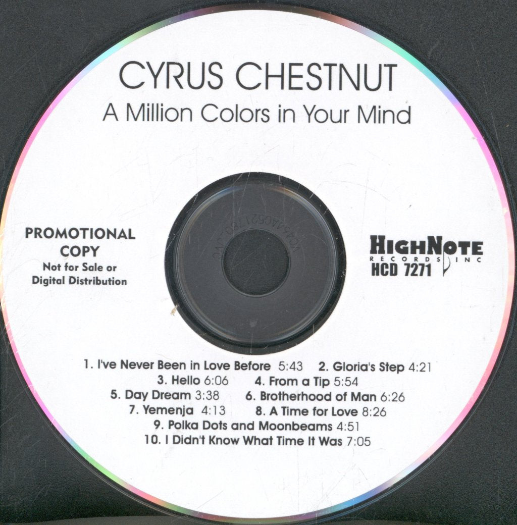 Cyrus Chestnut - A Million Colors In Your Mind - Cdr