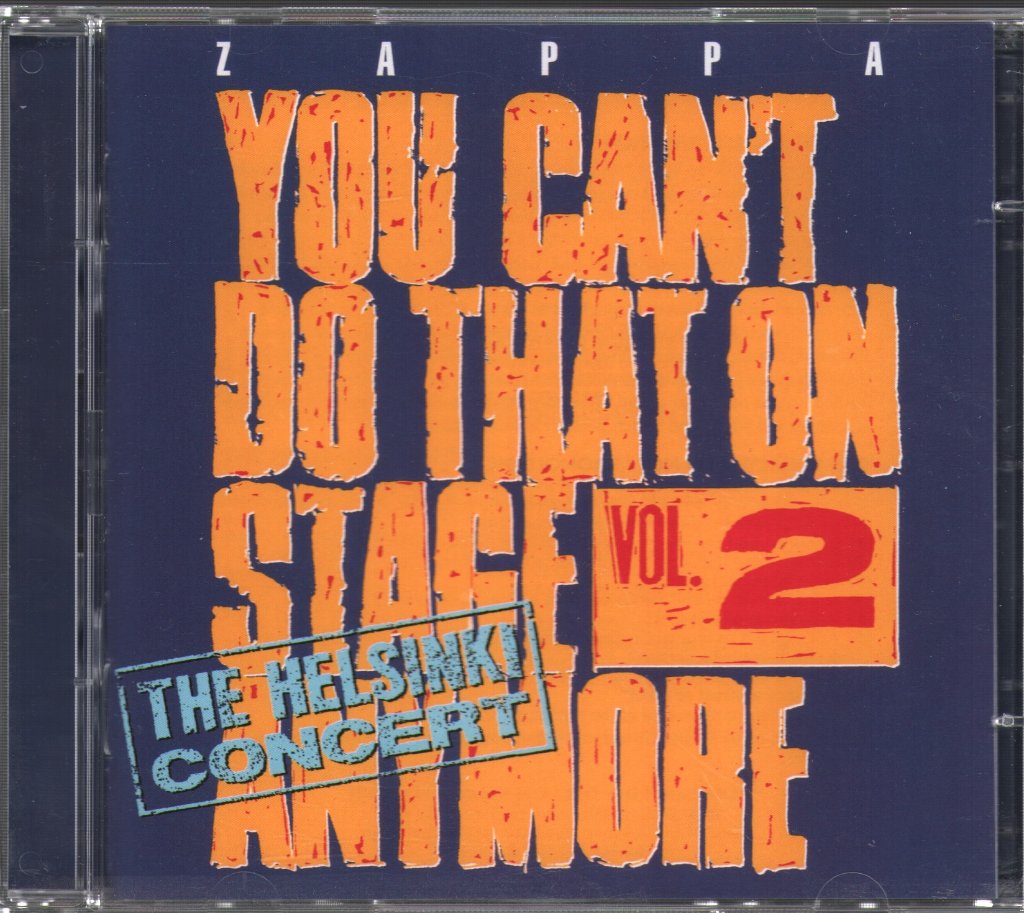 Frank Zappa - You Can't Do That On Stage Anymore Vol. 2 - Double Cd