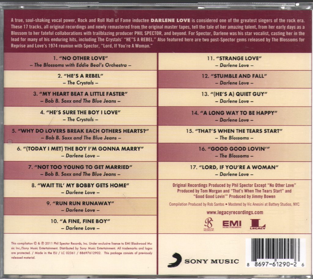 Darlene Love - Sound Of Love: The Very Best Of Darlene Love - Cd