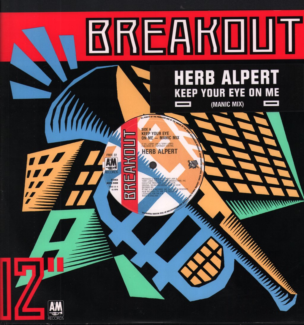 Herb Alpert - Keep Your Eye On Me - 12 Inch