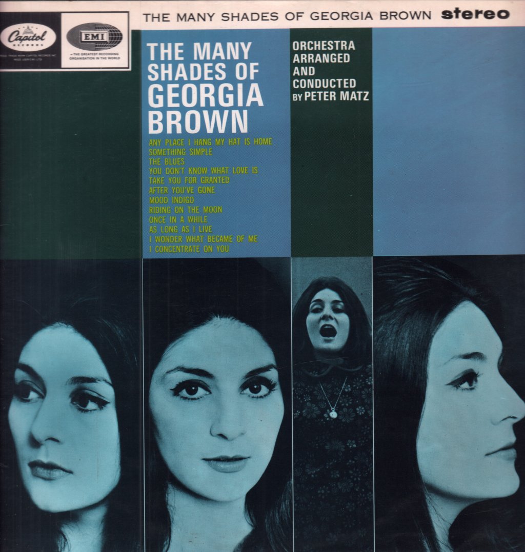 Georgia Brown - Many Shades Of Georgia - Lp