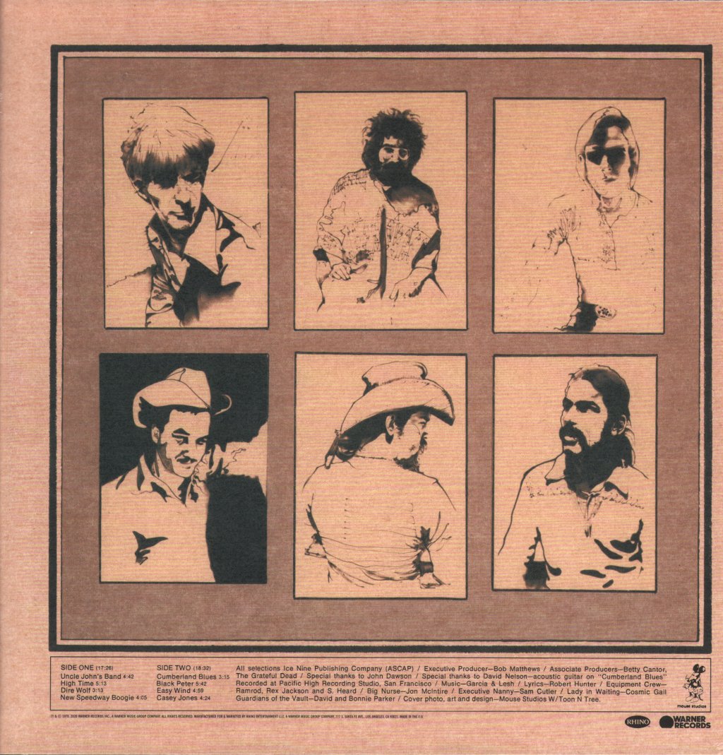 Grateful Dead - Workingman's Dead - Lp