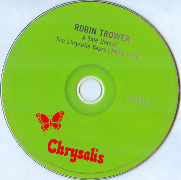 Robin Trower - A Tale Untold: The Chrysalis Years (1973-1976) - Cd Set