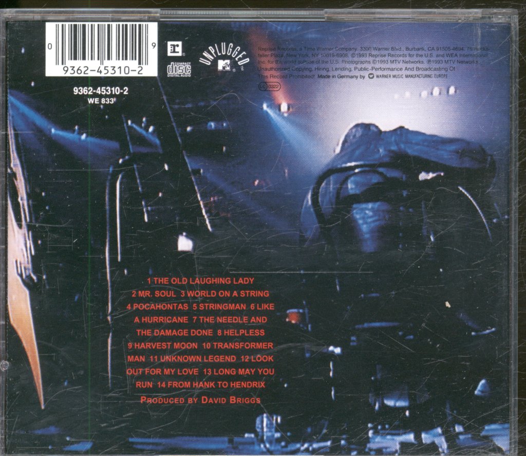 Neil Young - Unplugged - Cd