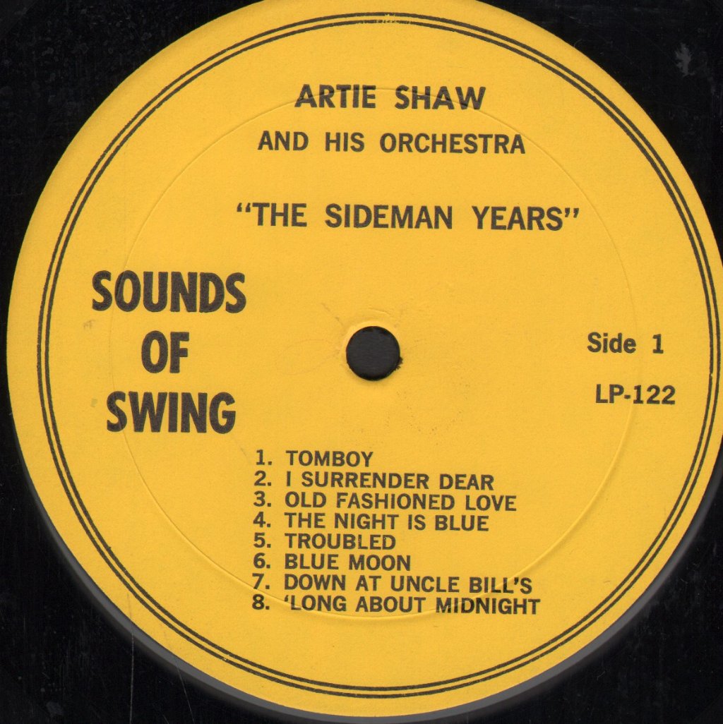 Artie Shaw - Sideman Years - Lp