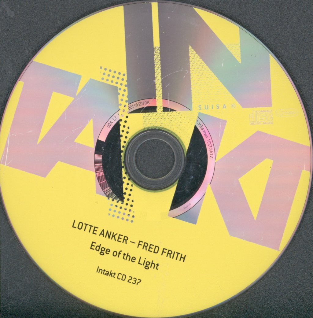 Lotte Anker, Fred Frith - Edge Of The Light - Cd