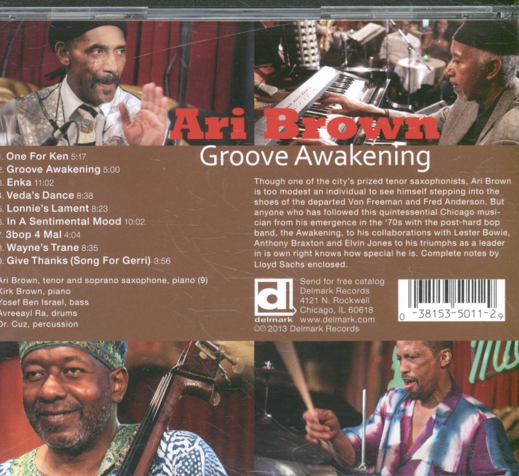 Ari Brown - Groove Awakening - Cd