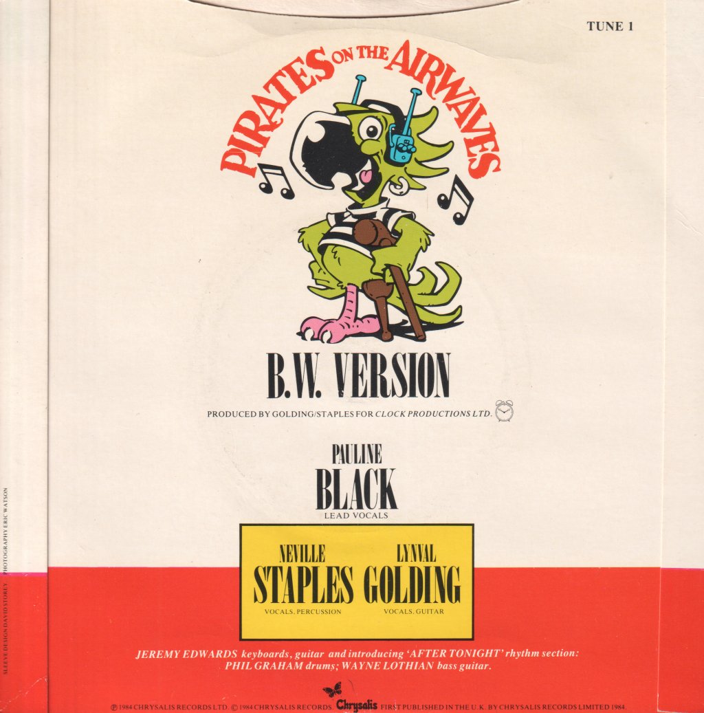 Pauline Black And Sunday Best - Pirates On The Airwaves - 7 Inch