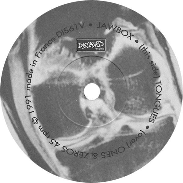 Jawbox - Tongues / Ones & Zeros - 7 Inch