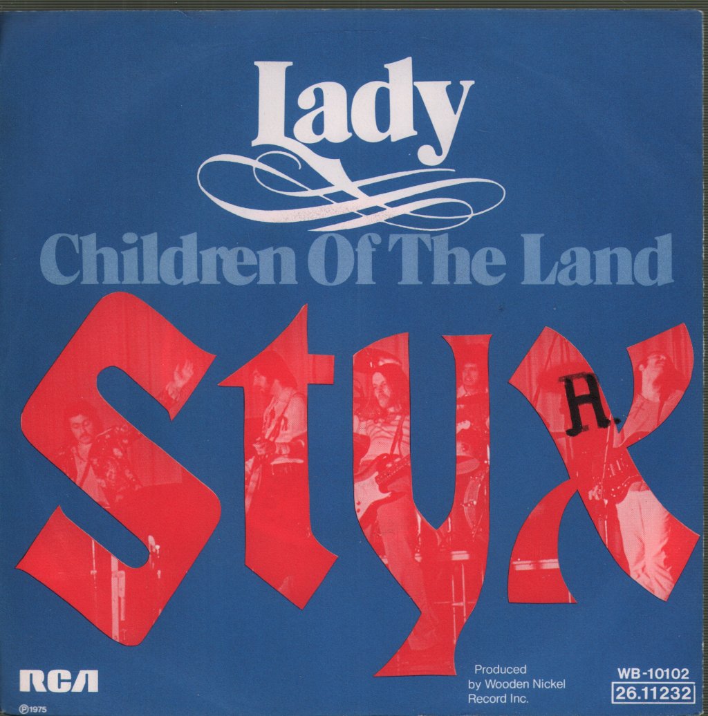 Styx - Lady - 7 Inch