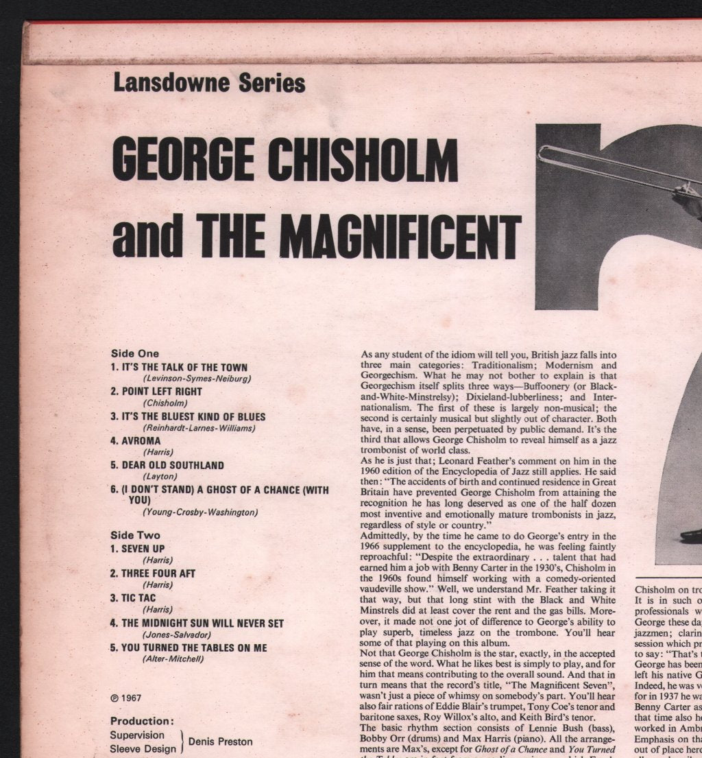 George Chisholm - Magnificent 7 - Lp