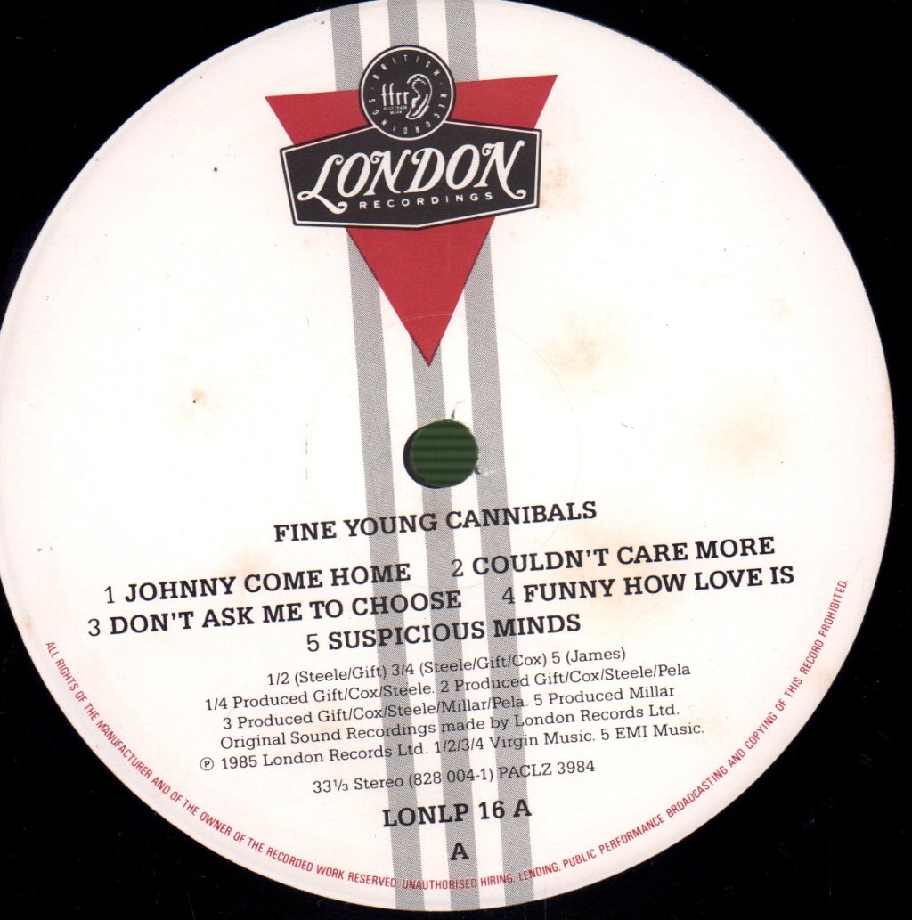 Fine Young Cannibals - Fine Young Cannibals - Lp