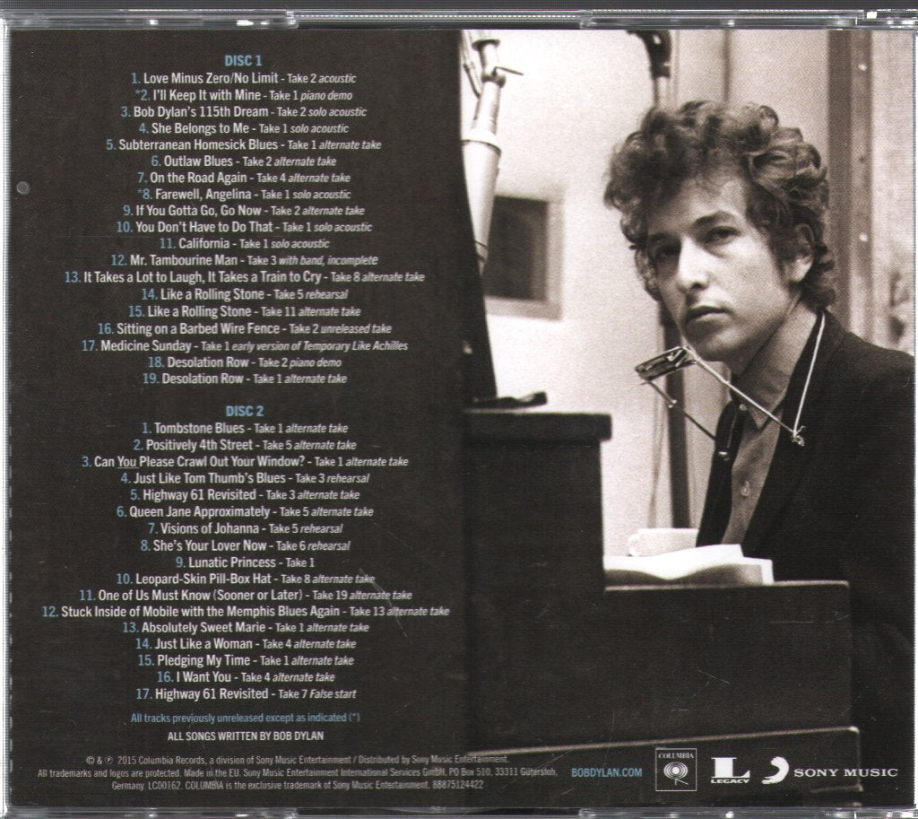 Bob Dylan - Best Of The Cutting Edge 1965-1966 - Cd Set