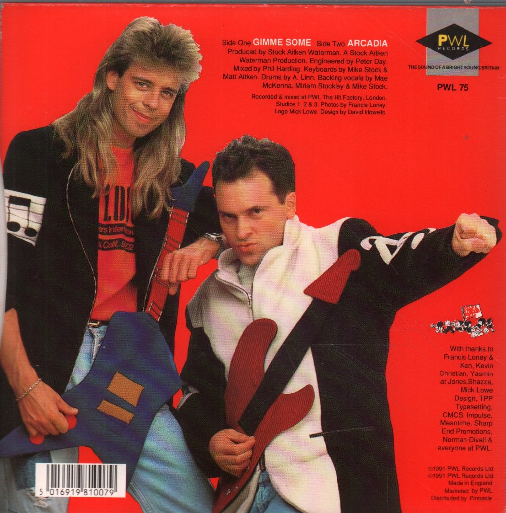 Pat And Mick - Gimme Some - 7 Inch
