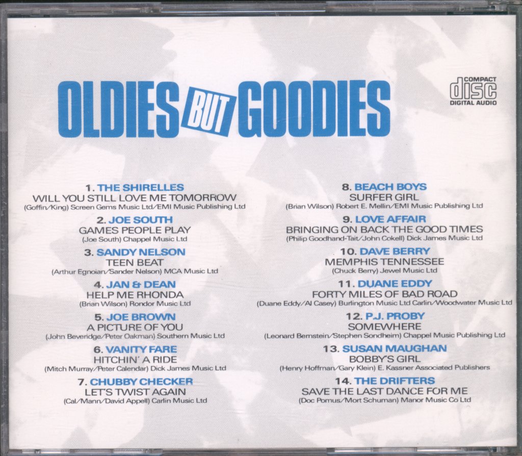 Various Artists - Oldies But Goodies - Cd