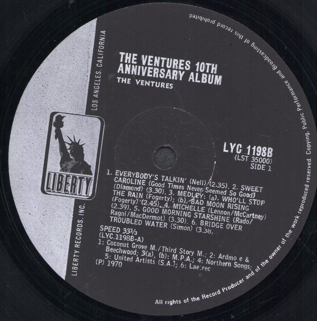 Ventures - 10th Anniversary Album - Double Lp