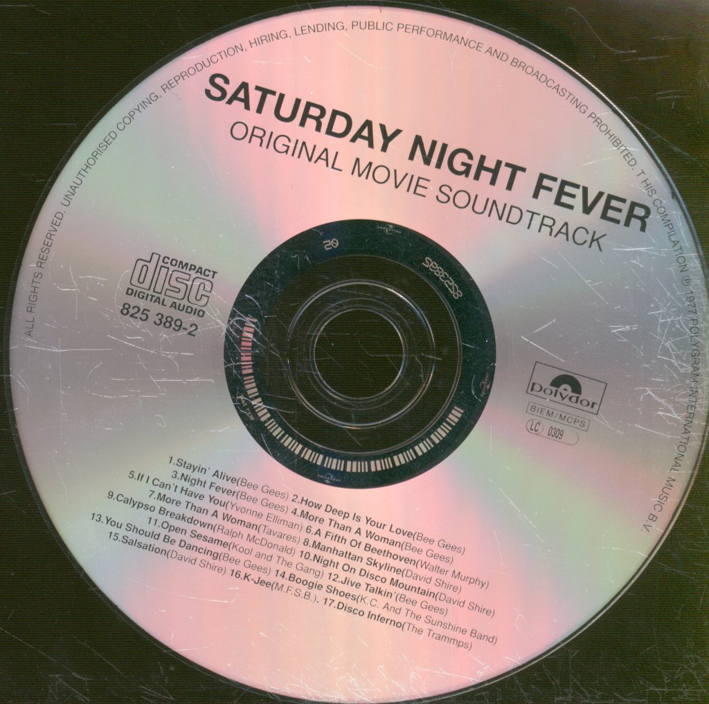 Various Artists - Saturday Night Fever (The Original Movie Sound Track) - Cd