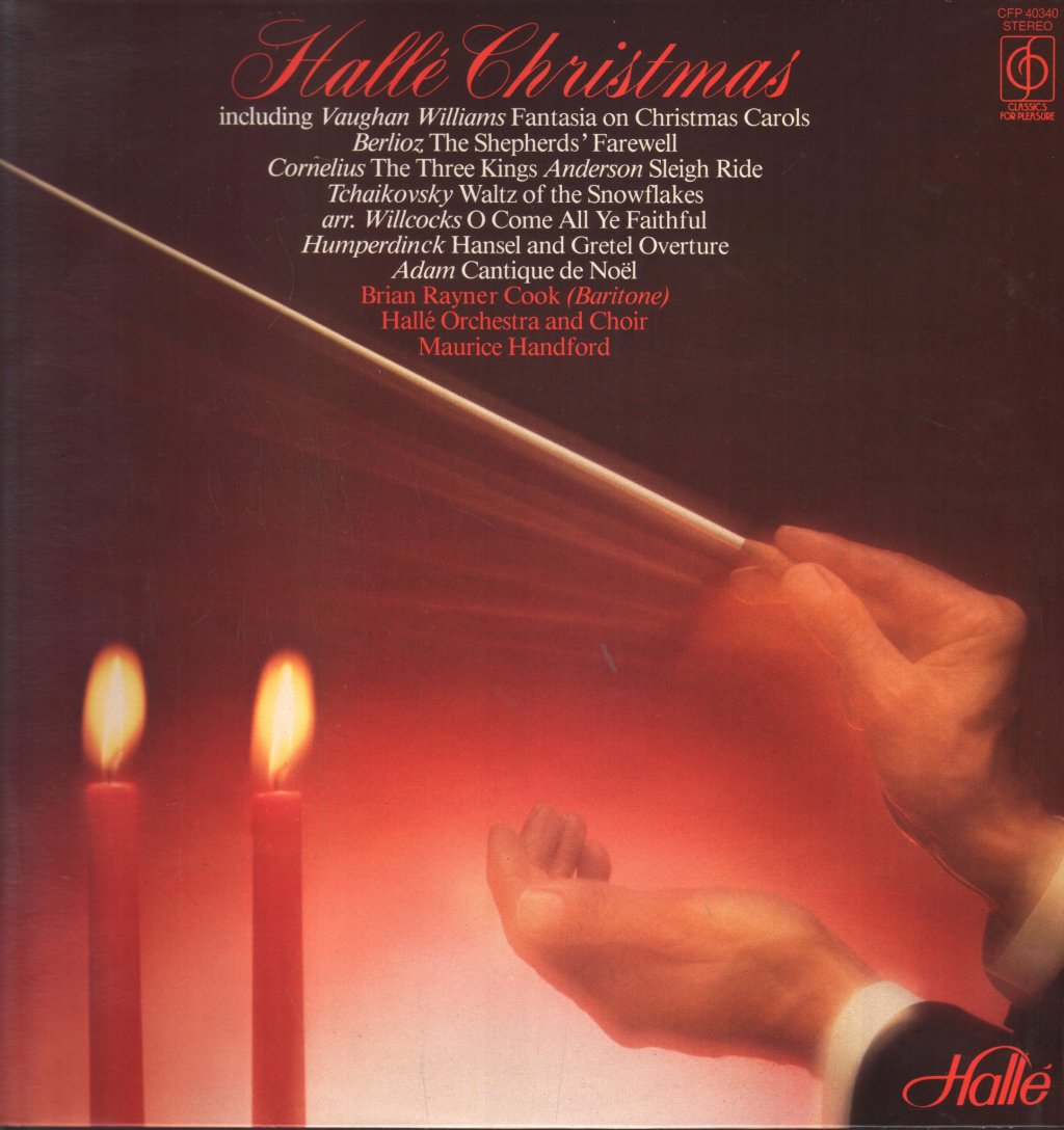 Halle Orchestra / Brian Rayner Cook / Maurice Handford - Halle Christmas - Lp