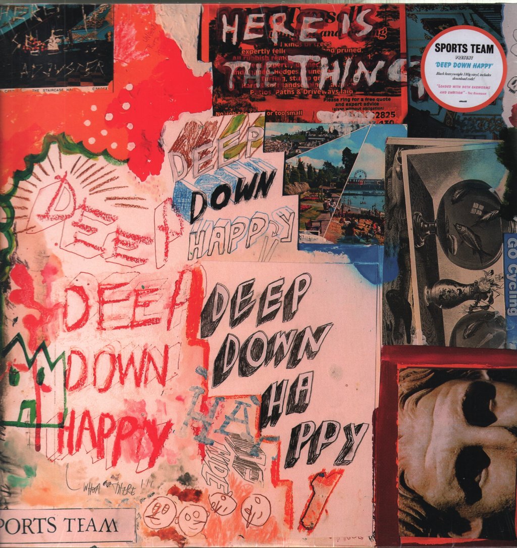 Sports Team - Deep Down Happy - Lp