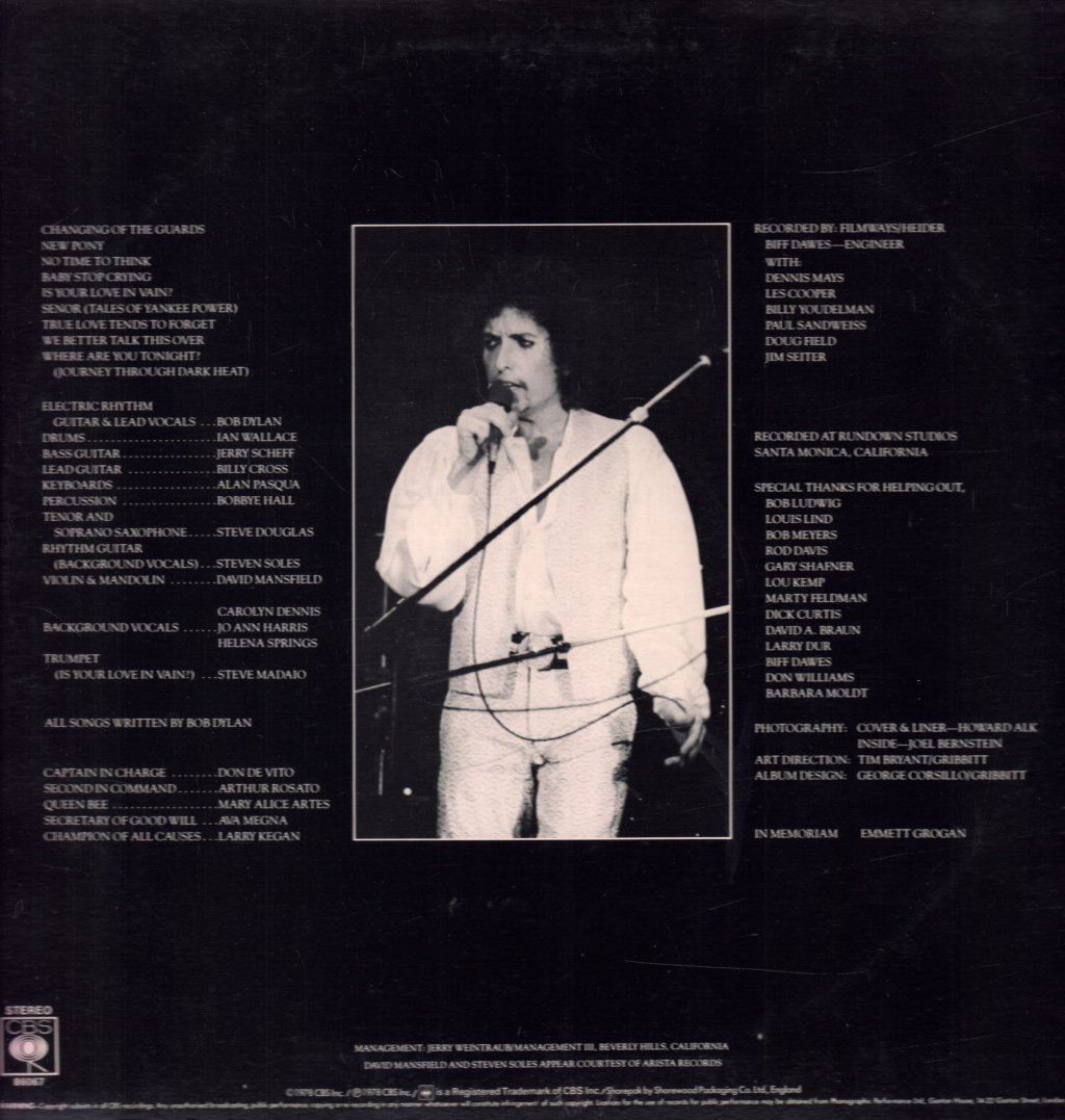 Bob Dylan - Street Legal - Lp