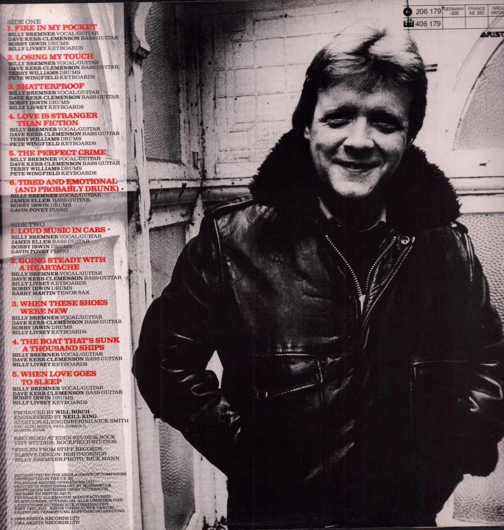 Billy Bremner - Bash - Lp