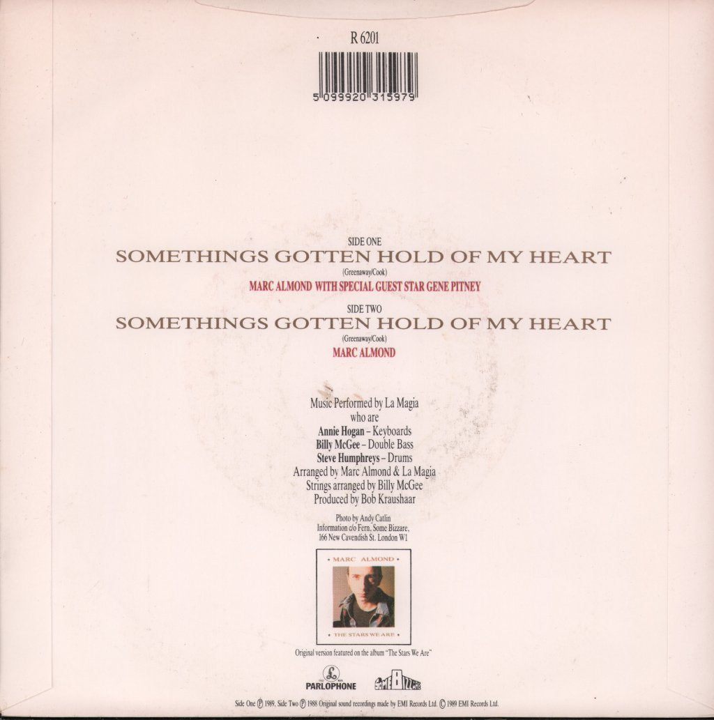 Marc Almond - Somethings Gotten Hold Of My Heart - 7 Inch