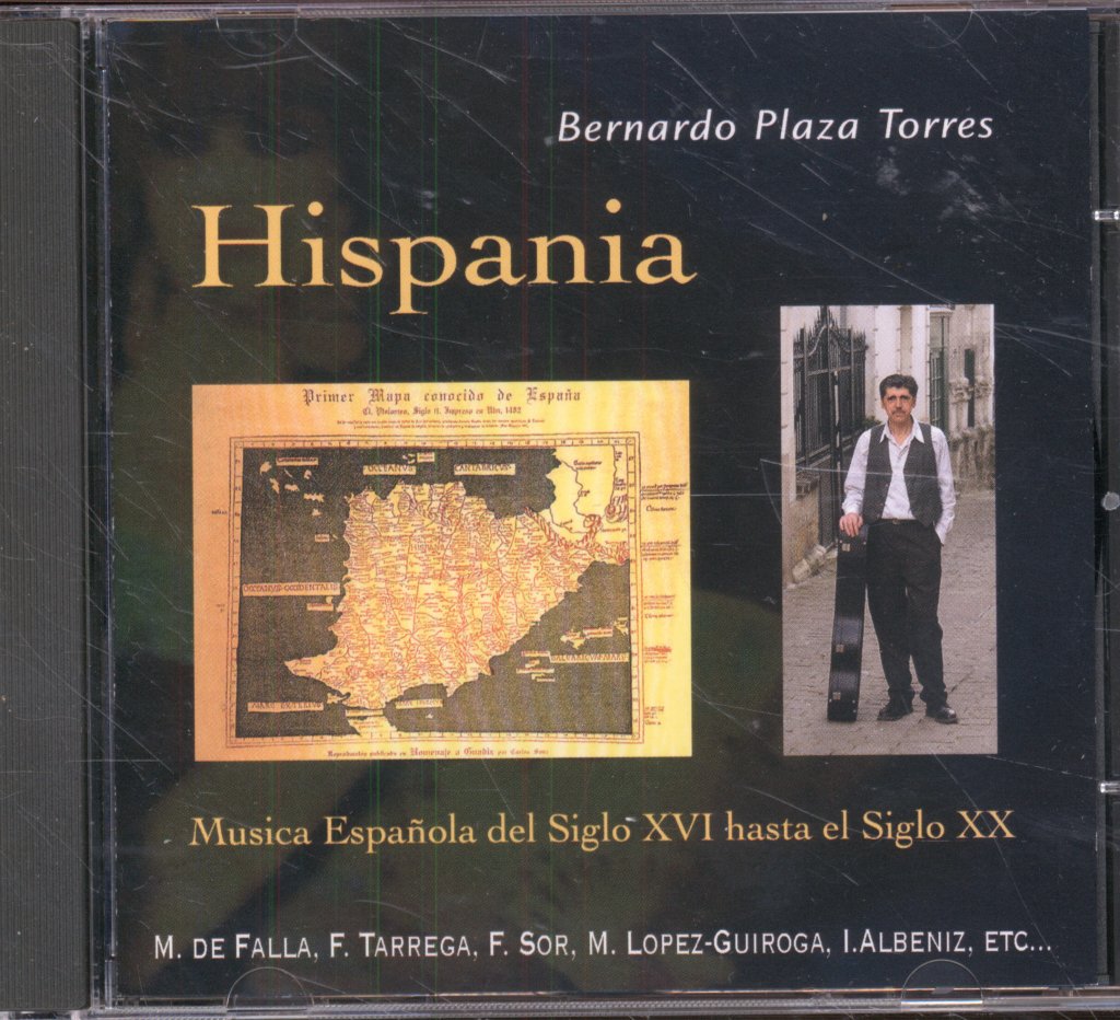 Bernardo Plaza Torres - Hispania (Musica Española Del Sieglo XVI Hasta El Siglo XX) - Cd